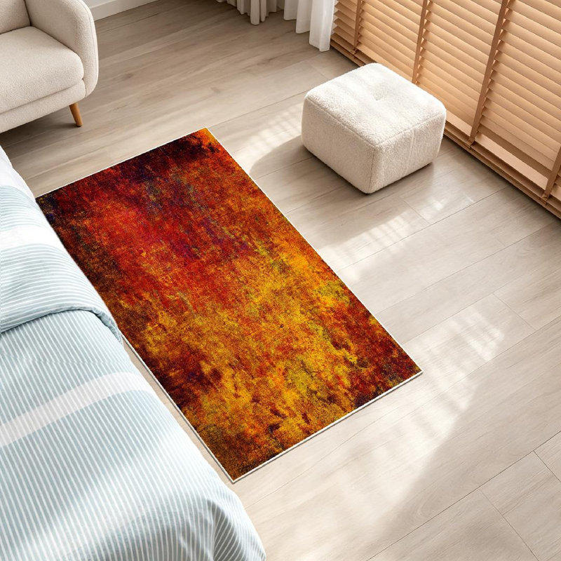 Tapis intérieur transparent lavable à la machine avec espace, Rectangle 32 po x 47 po