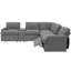 Canapé modulaire inclinable électrique 104 po avec console multifonction 104 po-1258248887