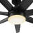 65-inch Ceiling Fan with Remote and Light Kit Included.