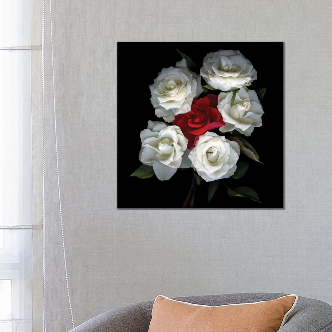 Rose Mix XII von Magda Indigo - Gallery-Wrapped Canvas Giclée on Canvas