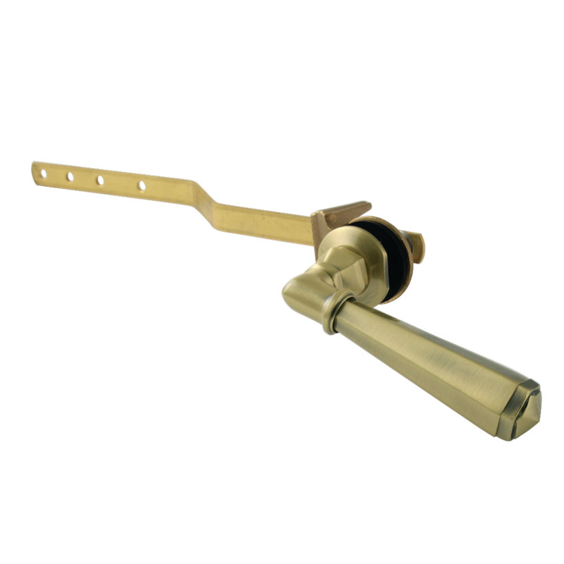 Levier de réservoir de toilette Metropolitan, Laiton antique