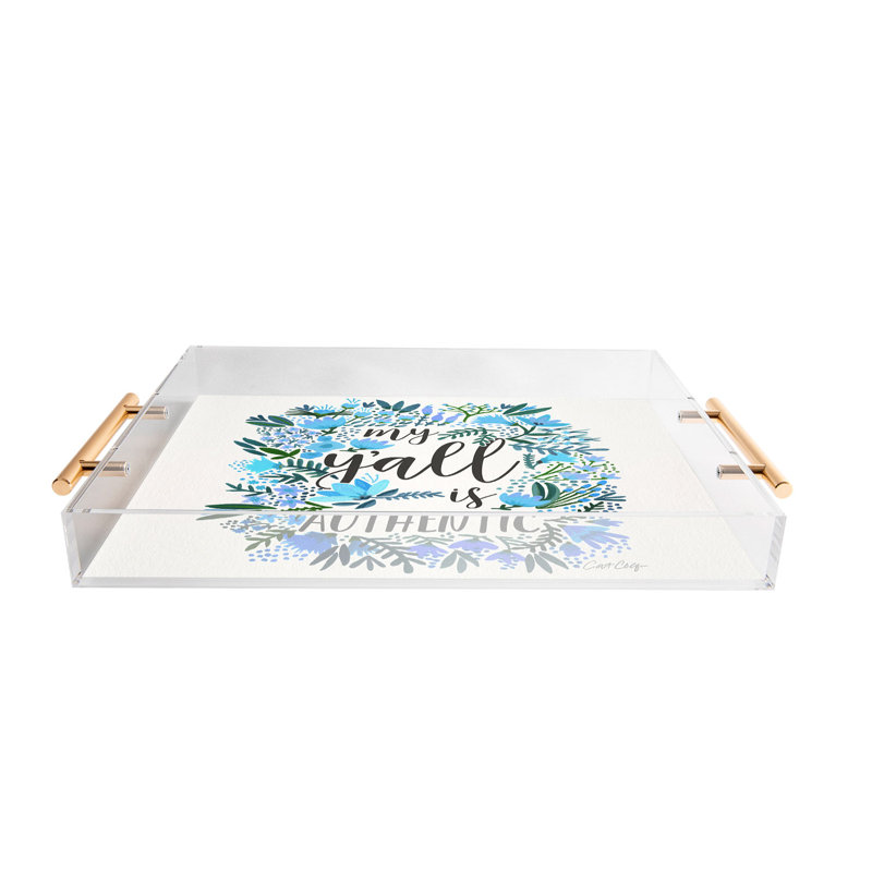Cat Coquillette My Yall Is Authentic Acrylic Tray