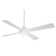 52" Aluma 4 - Blade LED Standard Ceiling Fan with Wall Control and Light Kit Included