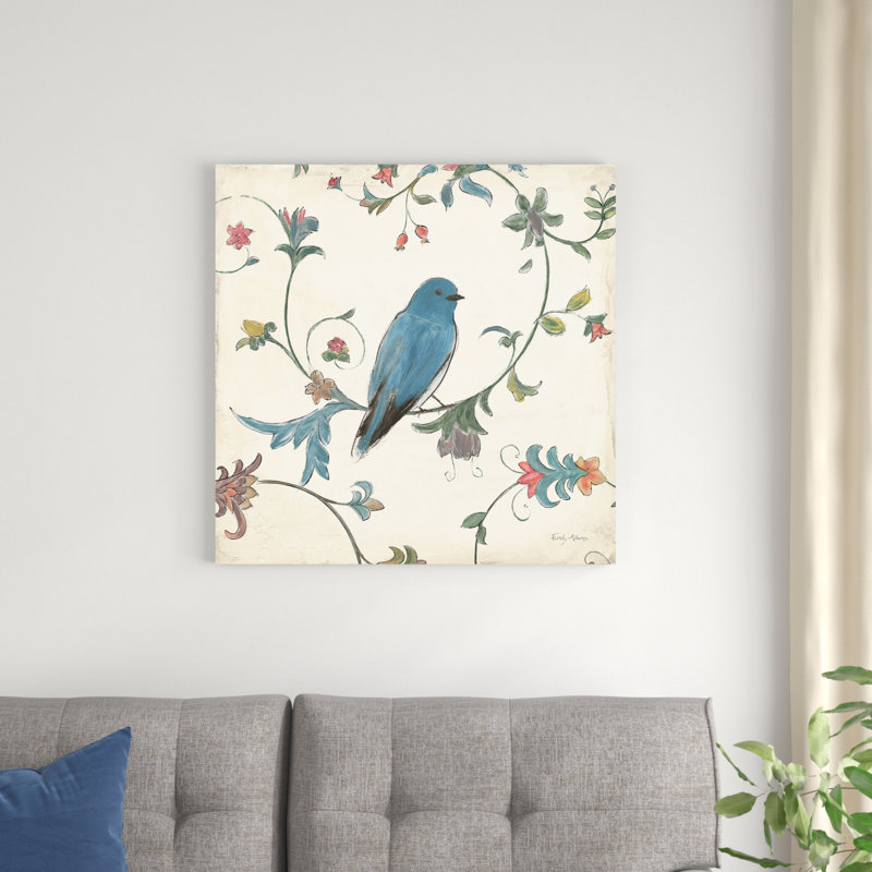 Birds Gem I, H 30 po x l 30 po x P 1,25 po