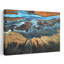 «Abstract River Delta Abstract Vibrant Contemporary Landscape Nature», reproduction d'art murale-133182893