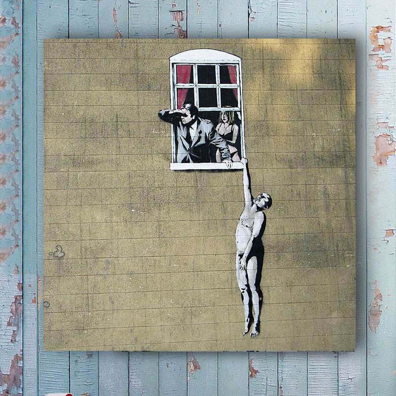 "flûte champagne" par banky, impression sur toile tendue, H 36 po x l 36 po x p 1,5 po