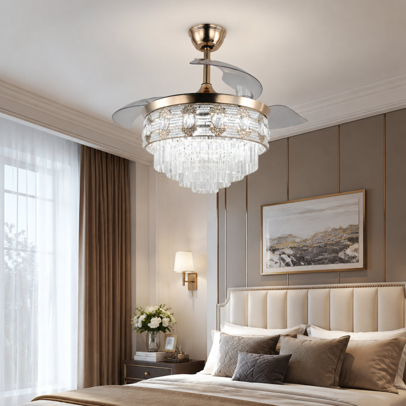 Giuseppa 42.12'' Ceiling Fan with LED Lights