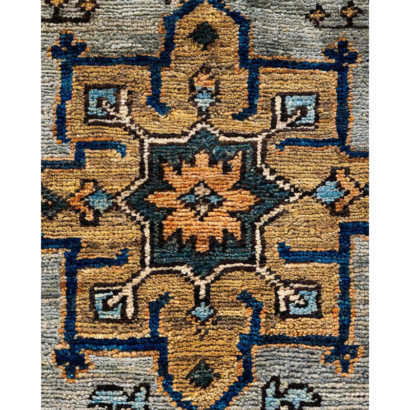 Serapi One-of-a-Kind 6' 2" X 8' 11" Hand Knotted Area Rug