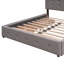 Lit plateforme avec rangement et 1 lit gigogne simple-121082672