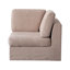 Oecusse Upholstered 38.6 " Linen Sectional-1362783317