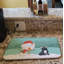 Tapis de séchage labrador Snowman Christmas-38439440
