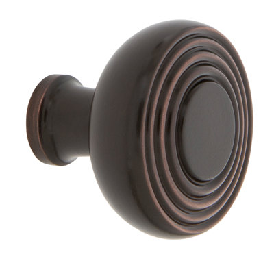 Deco 1.375" Diameter Round Knob