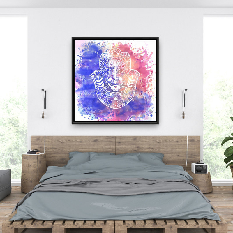 «Hamsa Hand» sur toile