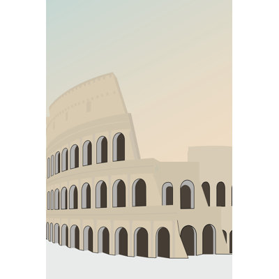 Travel Europe--Rome by Gurli Soerensen - Wrapped Canvas Print