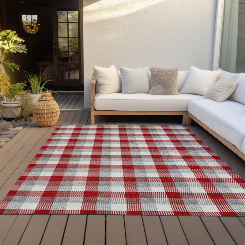 Machine Washable Indoor/Outdoor Chayden ACN1053 Rug, Rectangle 2'6" x 3'10"