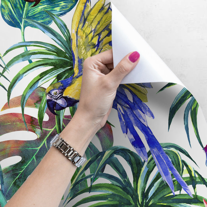 Golub Floral Wallpaper Roll, 290 x 290cm