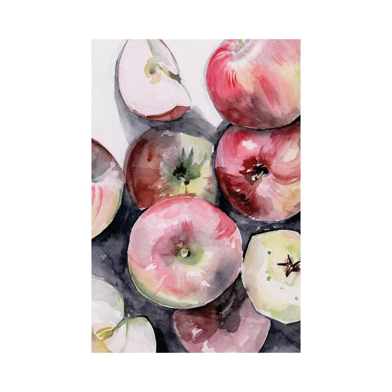 Fruit Slices I by Jennifer Paxton Parker - Wrapped Canvas Print, 30.48cm H x 20.32cm W x 1.905cm D