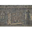 Tapis oriental en laine gris