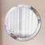 Huldar Glass Flat Wall Mirror