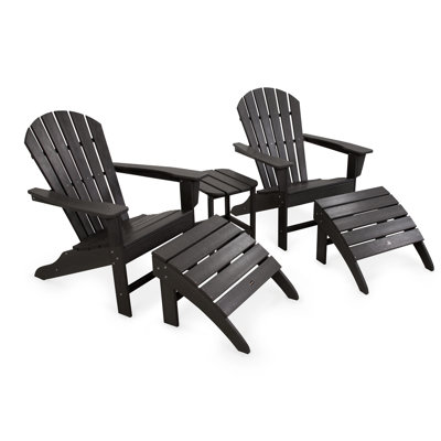 POLYWOOD South Beach Adirondack 5-Piece Set