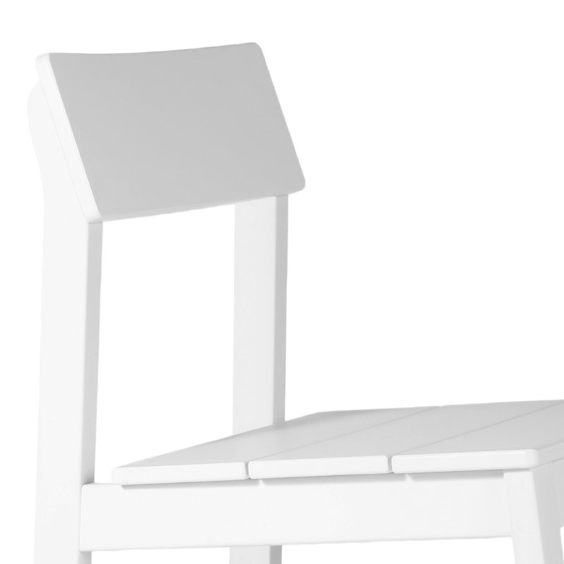 7-Piece Outdoor Dining Set, White