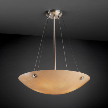 Plafonnier semi-encastré 3 lumières 21 "Roneika