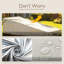 Housse pour chaise longue d'extérieur imperméable 80 po x 28 po x 30 po Housse de chaise longue d'extérieur pour terrasse (beige-brun, 2 pièces)-82012125-81828686
