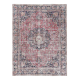 Distressed One-of-a-Kind 8'11X11'9 Hand Knotted Area Rug