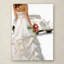 «Bride and Car», reproduction sur toile tendue-21939701