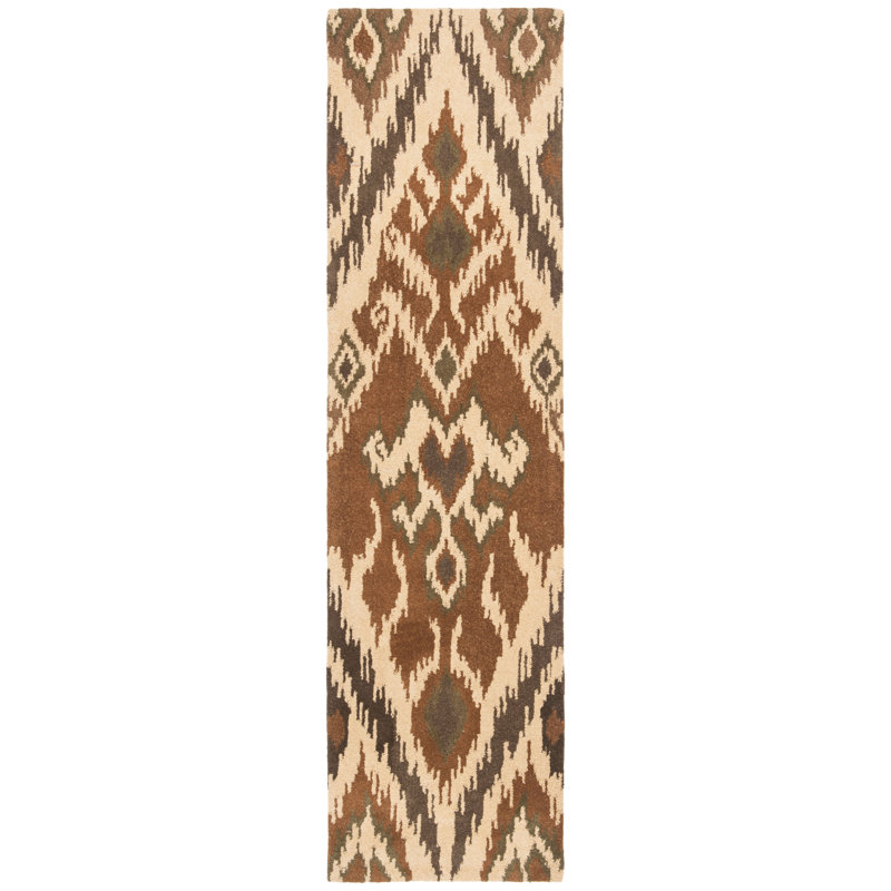 Camden Hand Tufted Wool Ikat Rug, Runner 2'3" x 9'