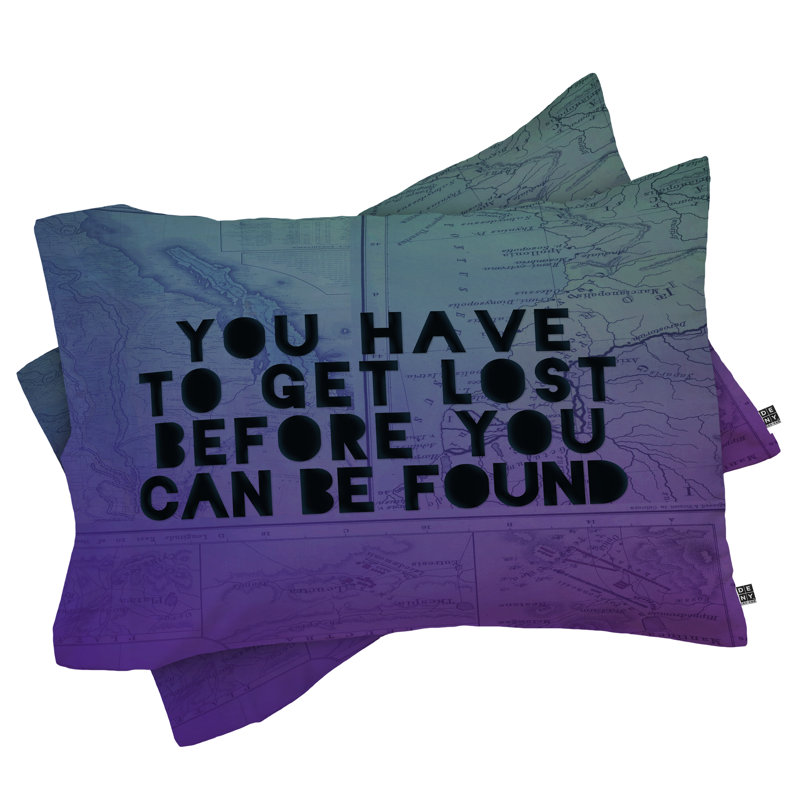 Leah Flores Lost x Found Pillowcase, King