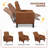 Artigas Faux Leather Recliner-510062124