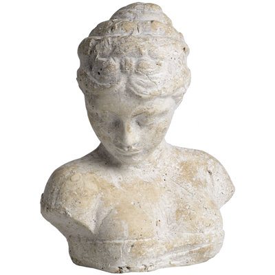 Stone Bust Decorative Object