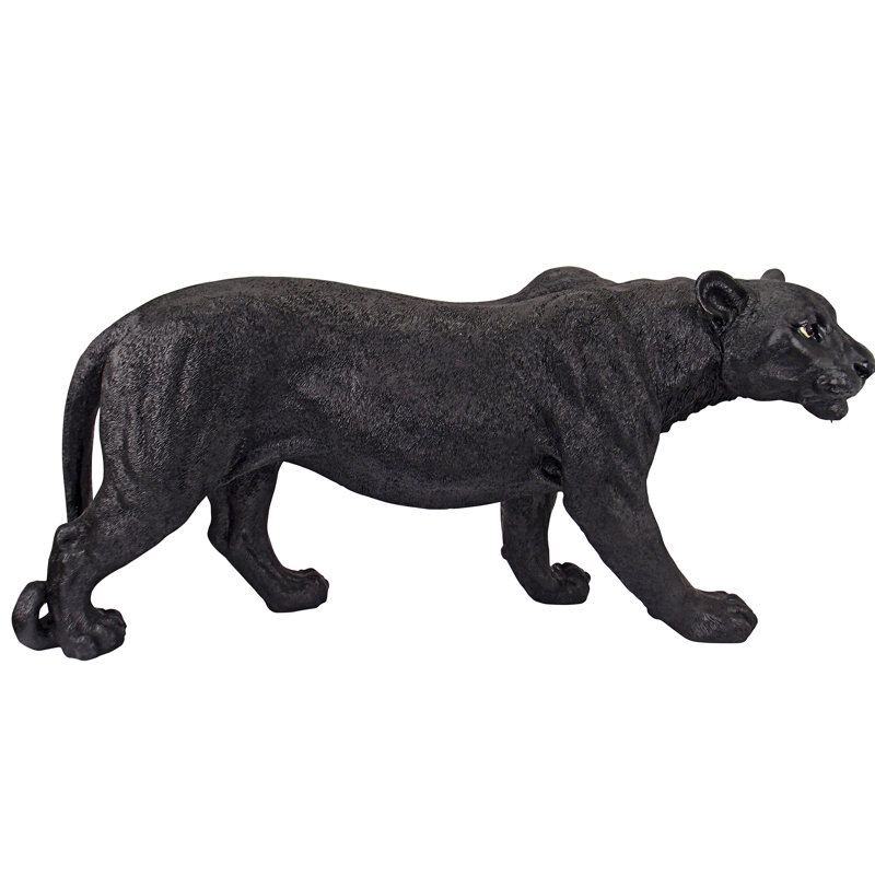 Shadowed Predator Panther Garden Statue