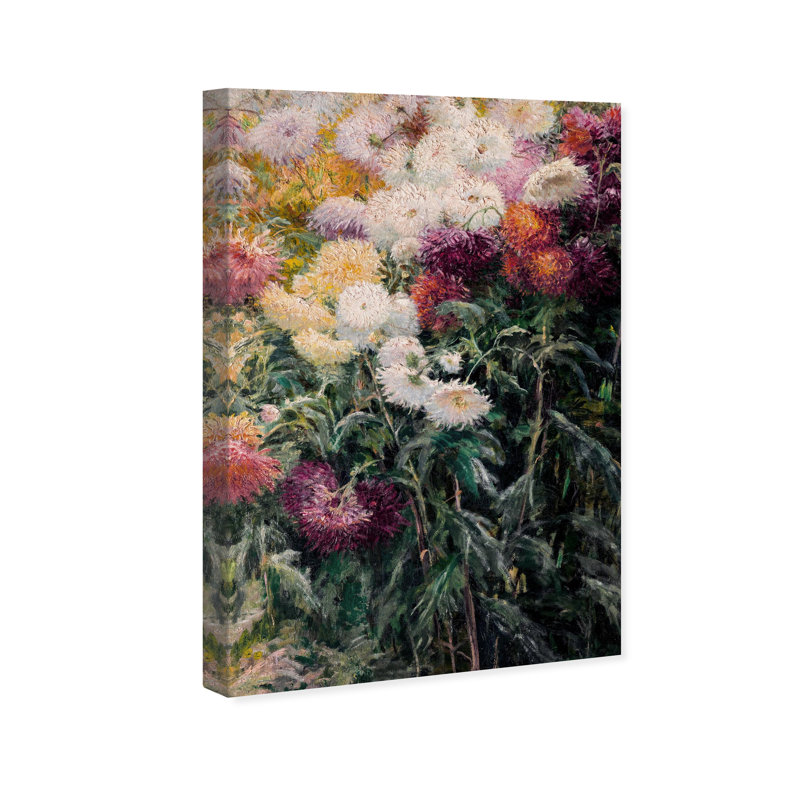 Ensemble de fleurs - Impression sur toile, H 36 po x l 24 po, Toile tendue