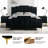 Janeen Flannelette Upholstered Bed-87499174-87499177