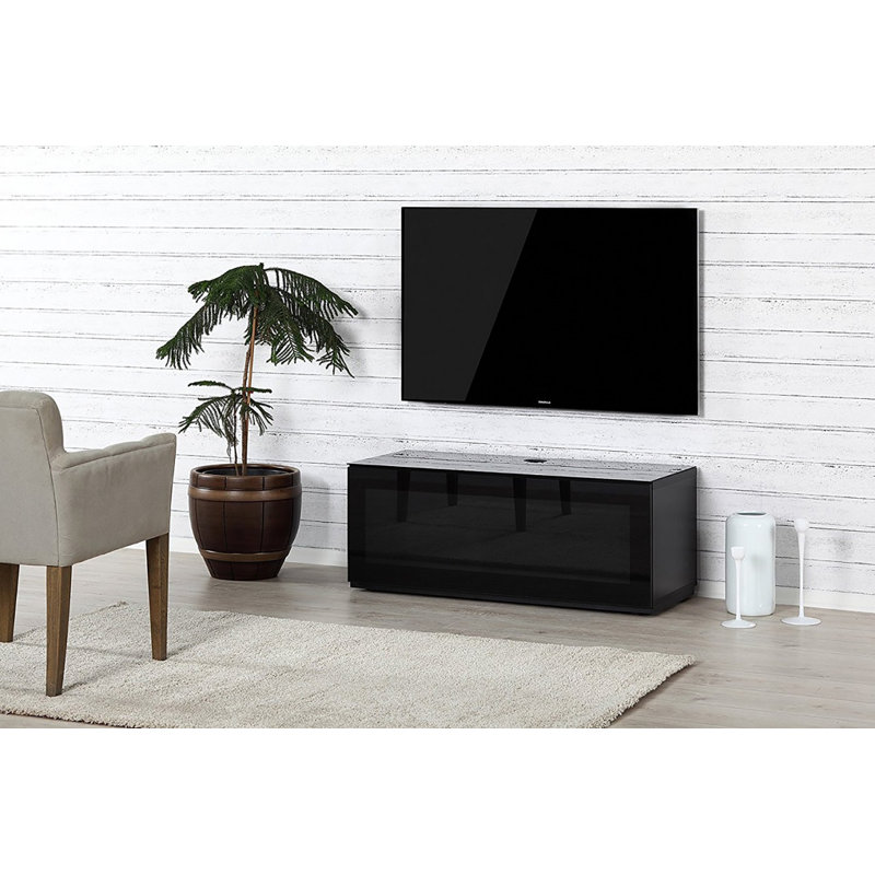 Dimitri TV Stand for TVs up to 65", Black/Black