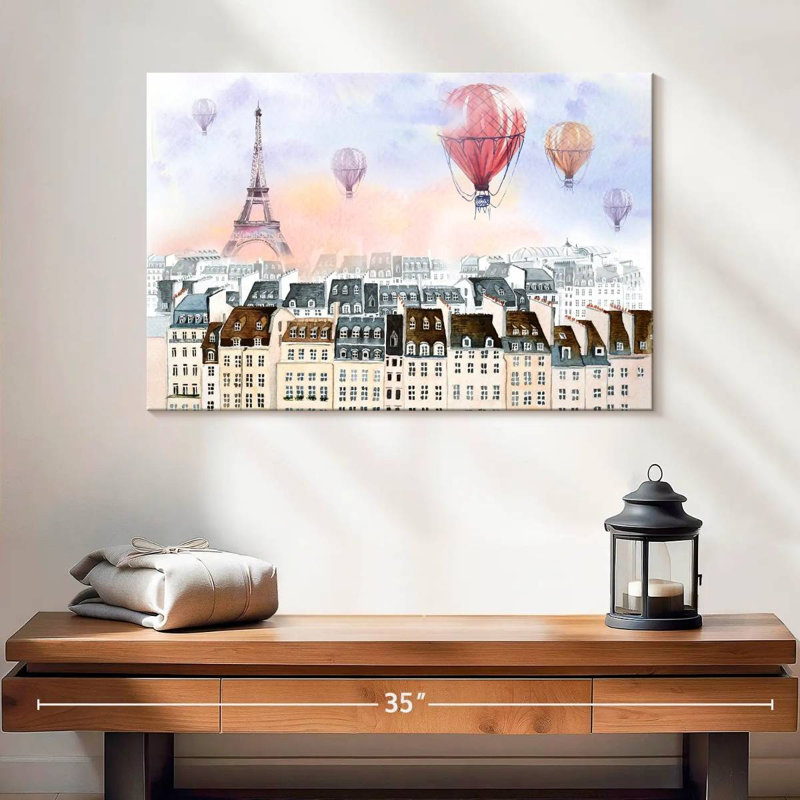 Montgolfières Sireci Paris, H 16 po x l 24 po