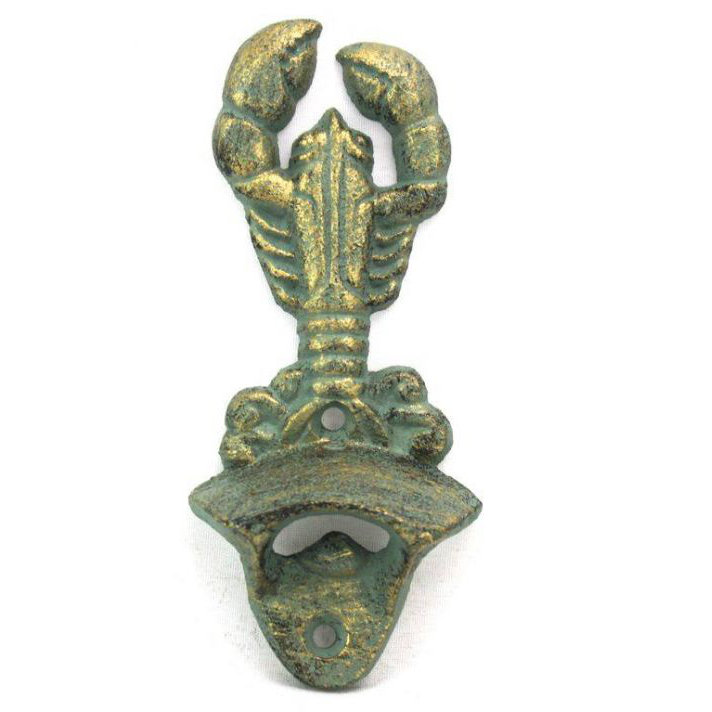 Ouvre-bouteille de homard, Bronze antique