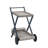 Marceline Freeport Park Bar Cart with Solid Wood Outer Material