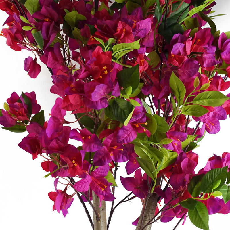 Anivea Faux Bougainvillea Tree in Pot, 150 cm x 60 cm