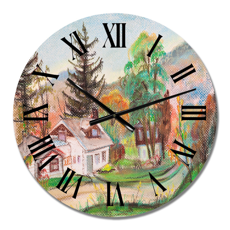Horloge murale très grande, Moyen