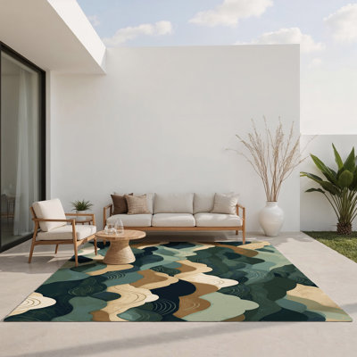 Radiant Dreams Indoor And Outdoor Area Rug