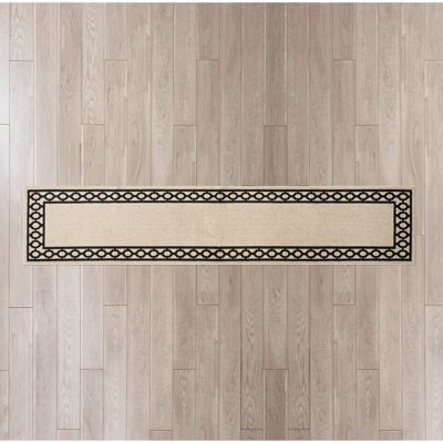 Jean Pierre New York Christine Border Machine Washable All Loop Tufted Rugs 1-Piece