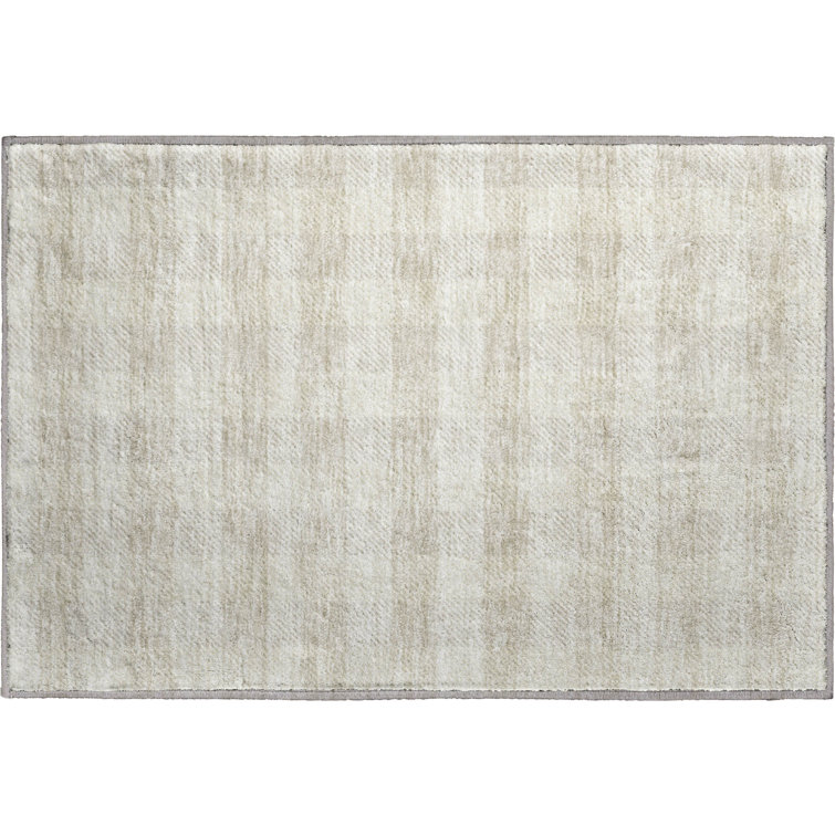 Premium Machine Washable Prisco Ivory Rug