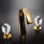 Swarovski Crystal Widespread Bathroom Faucet-26974420