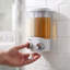 Wall Mounted Refillable Soap Dispenser 2x32ml Corner or Flat Mount-20296757