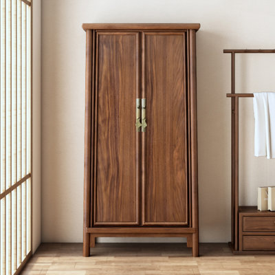 Simple Solid Wood Design Wardrobe