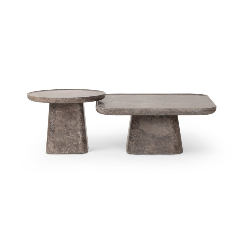 Zane Marble Nesting Coffee Table