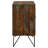 Jelena 2-door Sheesham Wood Storage Accent Cabinet Brown-894255592